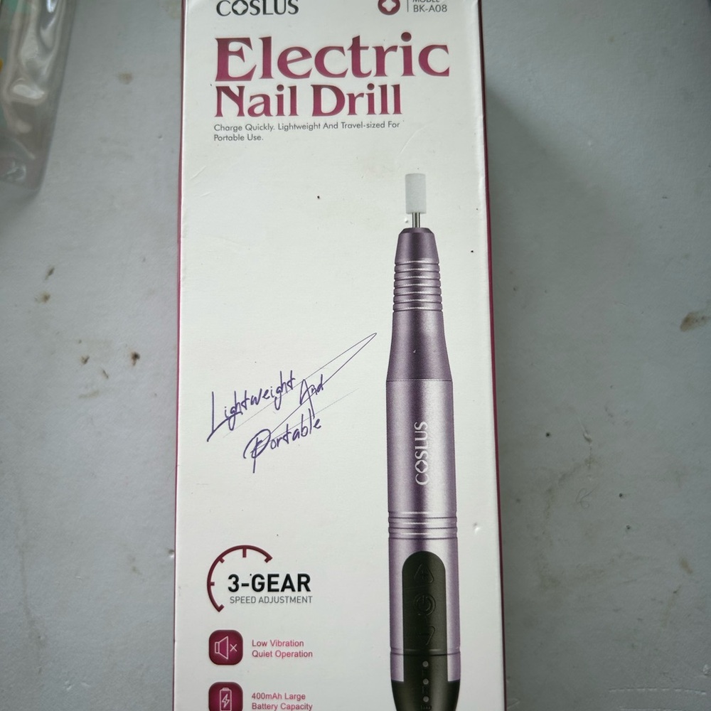 Electric Nail Drill - Purple